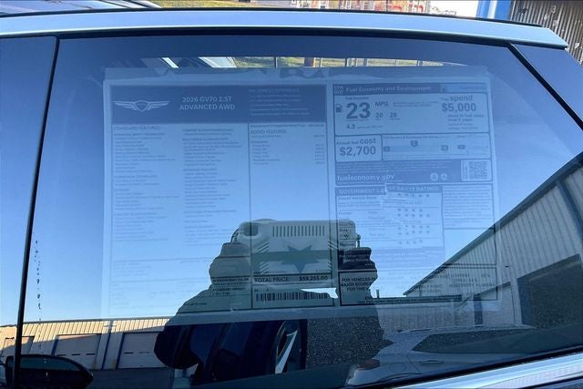 2026 Genesis GV70 2.5T Advanced