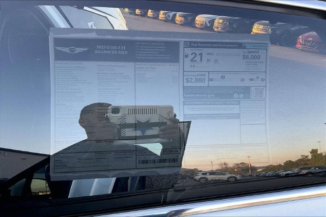 2027 Genesis GV80 2.5T Advanced