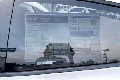 2026 Genesis GV80 Coupe 3.5T e-SC