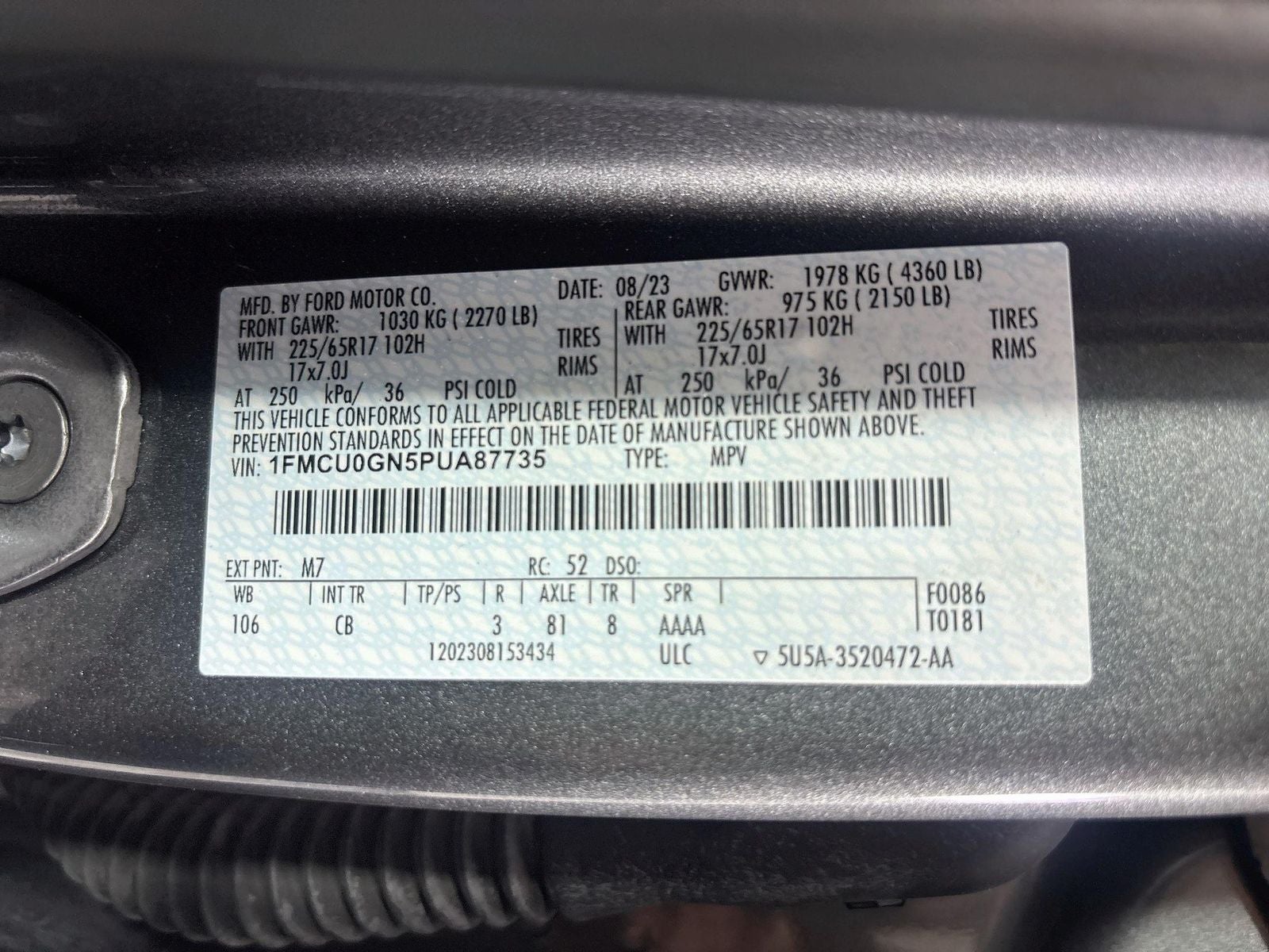 2023 Ford Escape Active