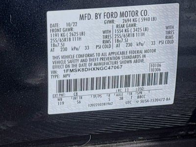 2022 Ford Explorer XLT