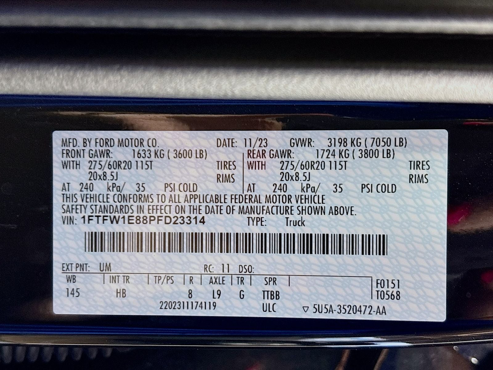 2023 Ford F-150 Lariat