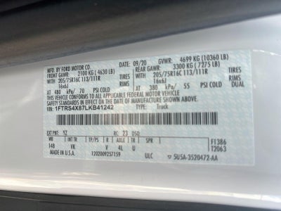 2020 Ford Transit-350 Base