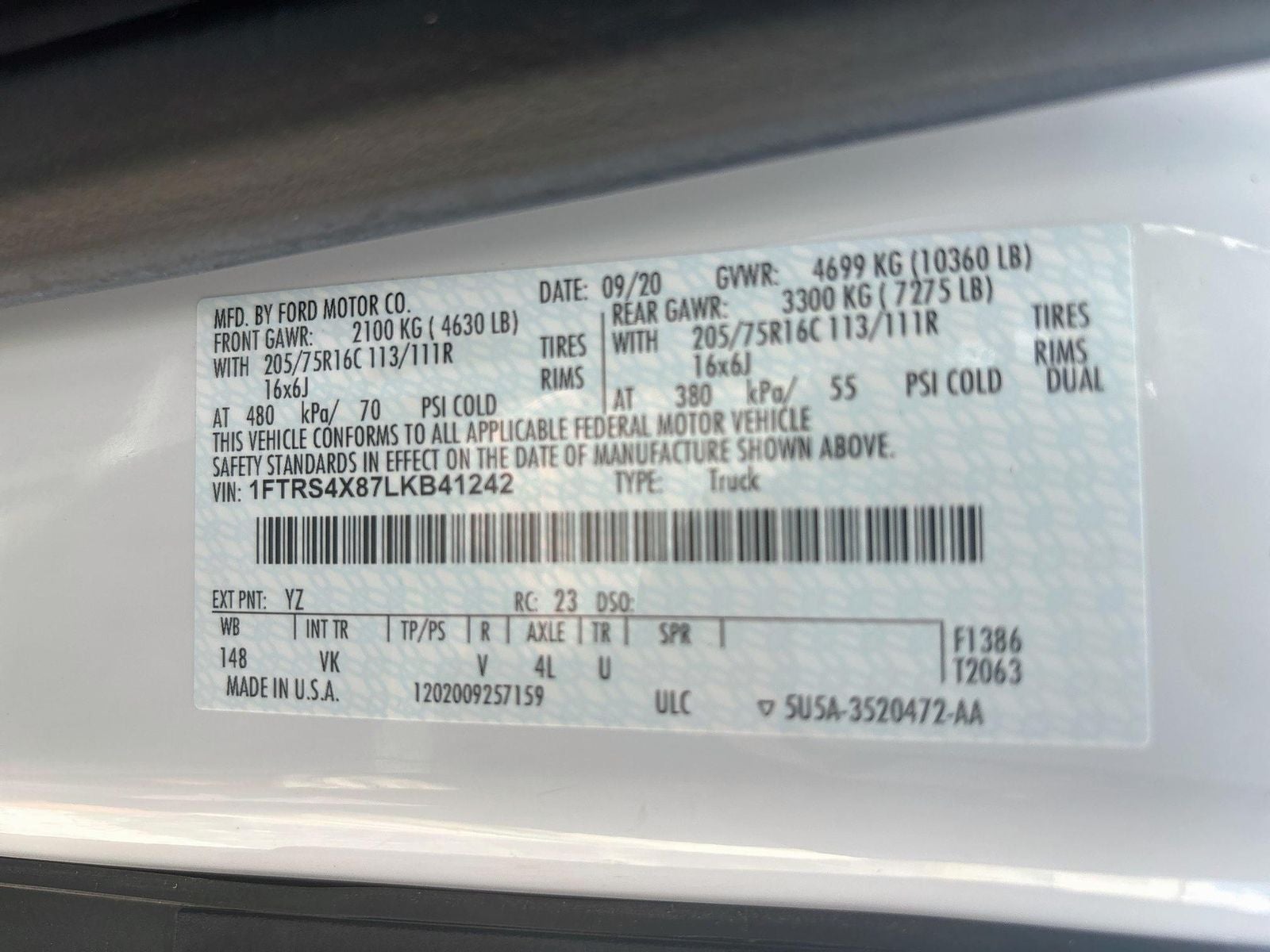 2020 Ford Transit-350 Base