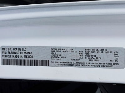 2024 RAM ProMaster 2500 High Roof