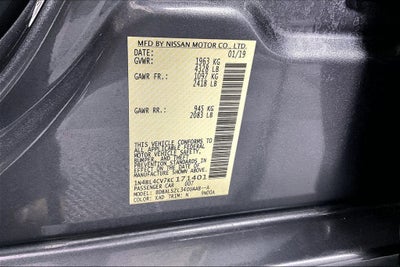 2019 Nissan Altima 2.5 SR