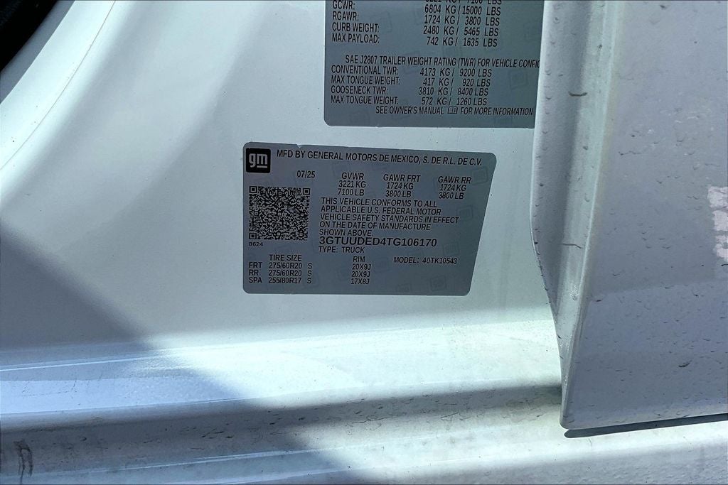 2026 GMC Sierra 1500 SLT