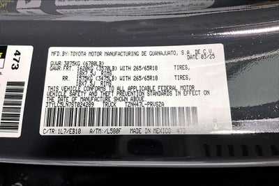 2025 Toyota Tacoma Hybrid Limited