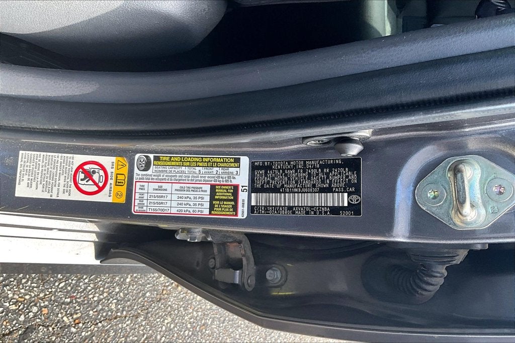 2018 Toyota Camry LE