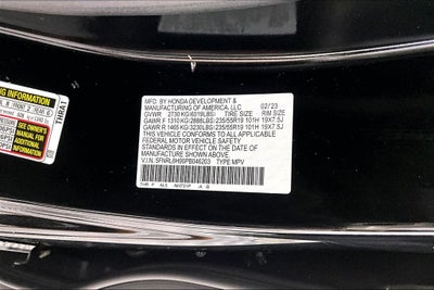2023 Honda Odyssey Elite