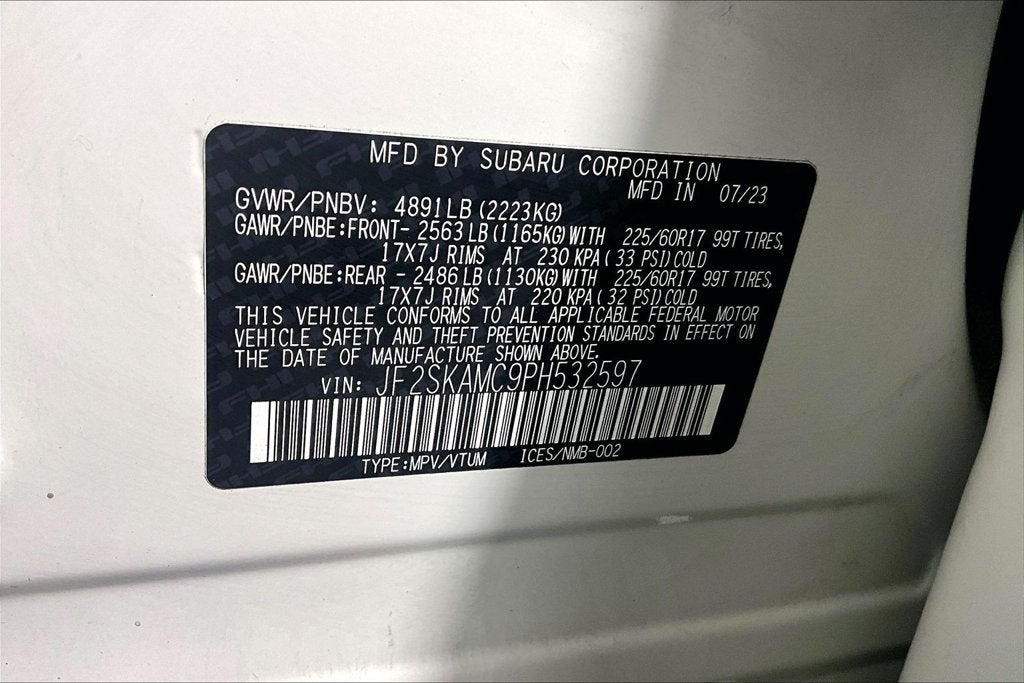 2023 Subaru Forester Wilderness