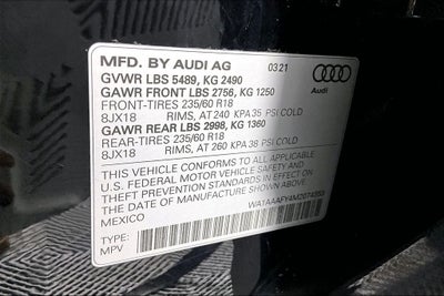 2021 Audi Q5 45 Premium quattro