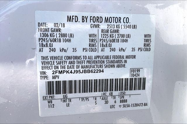 2018 Ford Edge SEL
