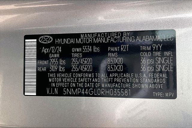2024 Hyundai Santa Fe Limited