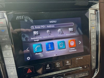 2021 INFINITI QX80 Sensory