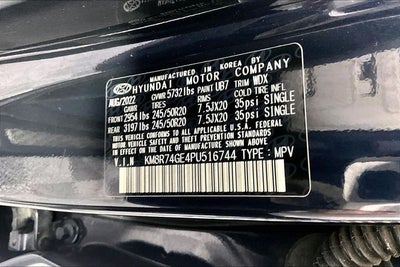 2023 Hyundai Palisade Calligraphy