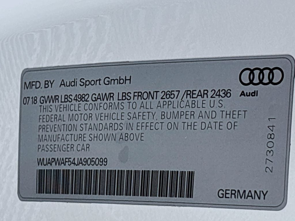 2018 Audi RS 5 2.9T quattro